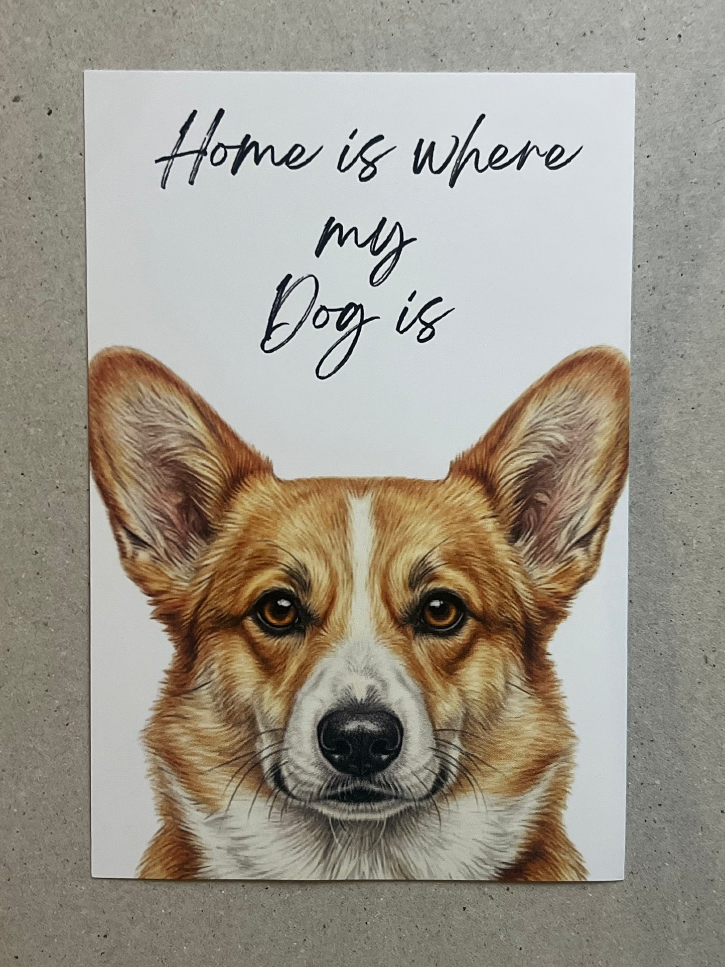 Corgi Art Print