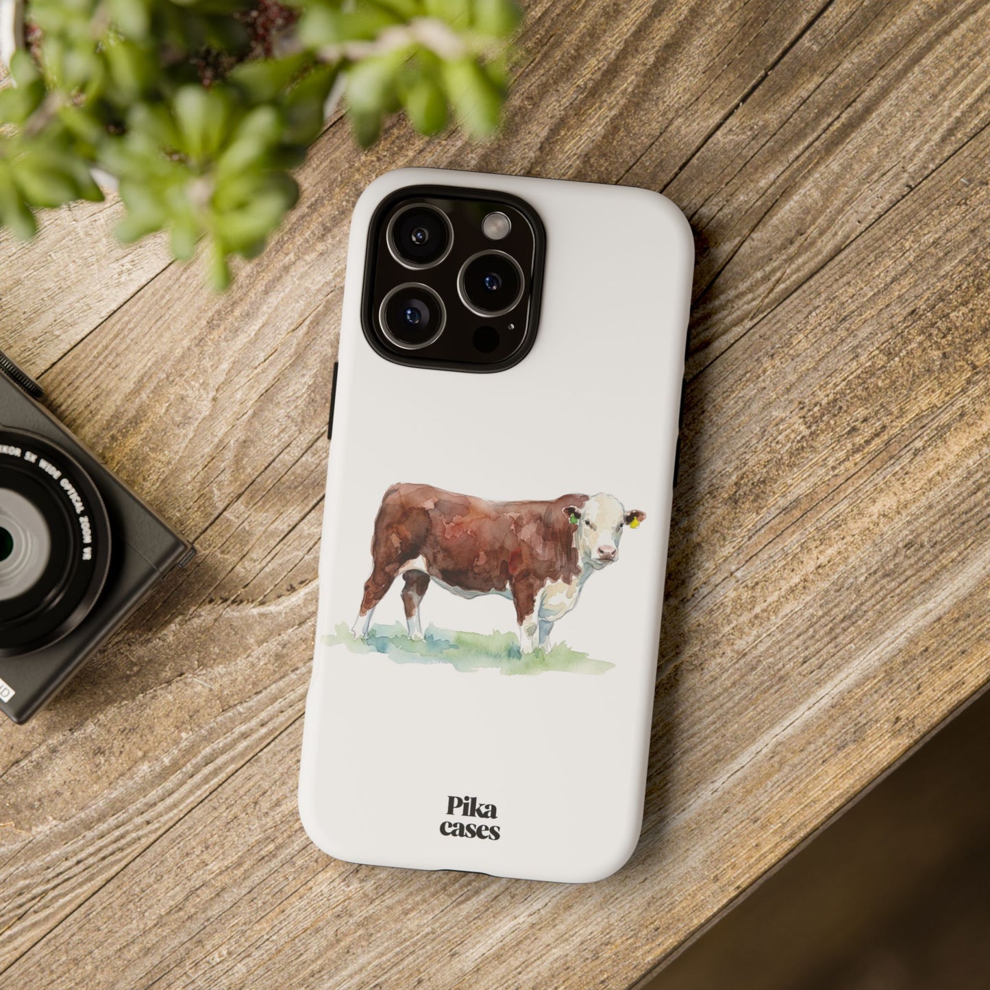 Hereford Cow Phone Case