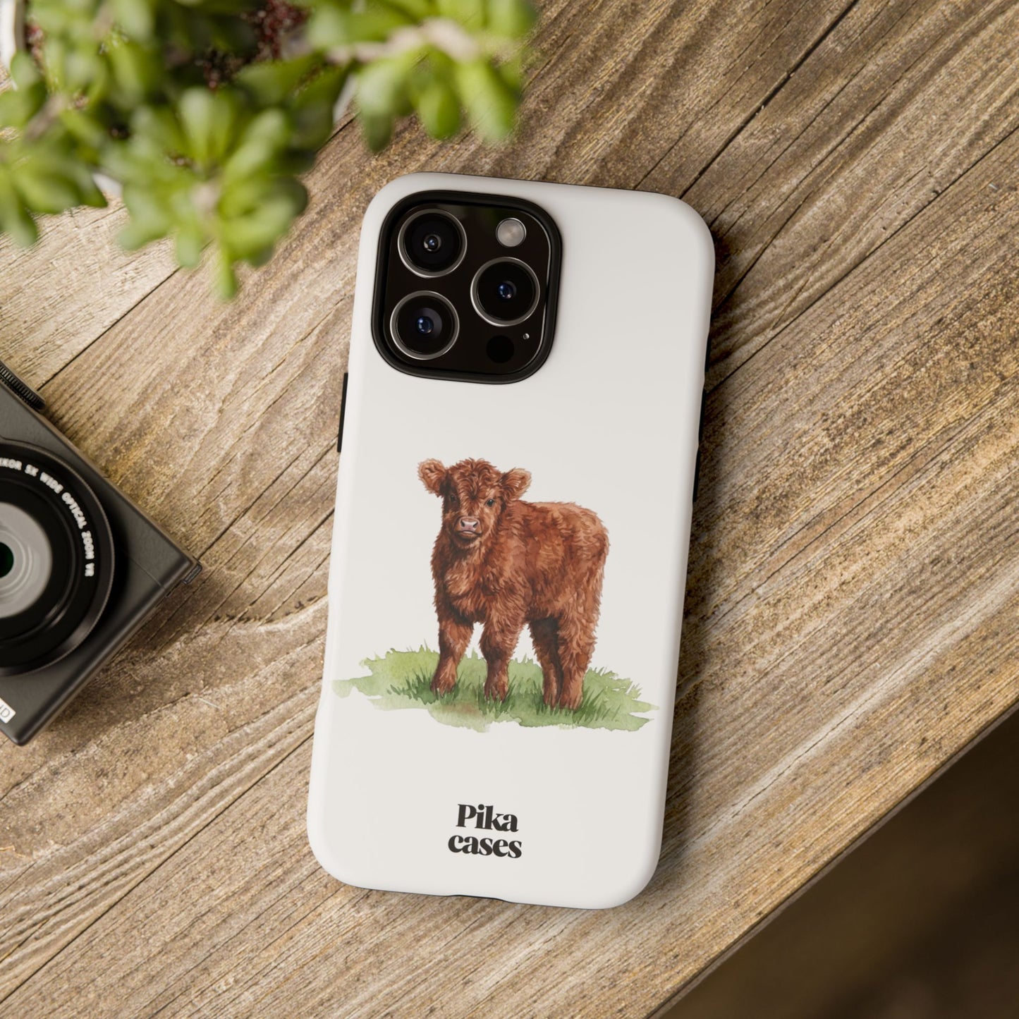 Highland Calf Cow Phone Case