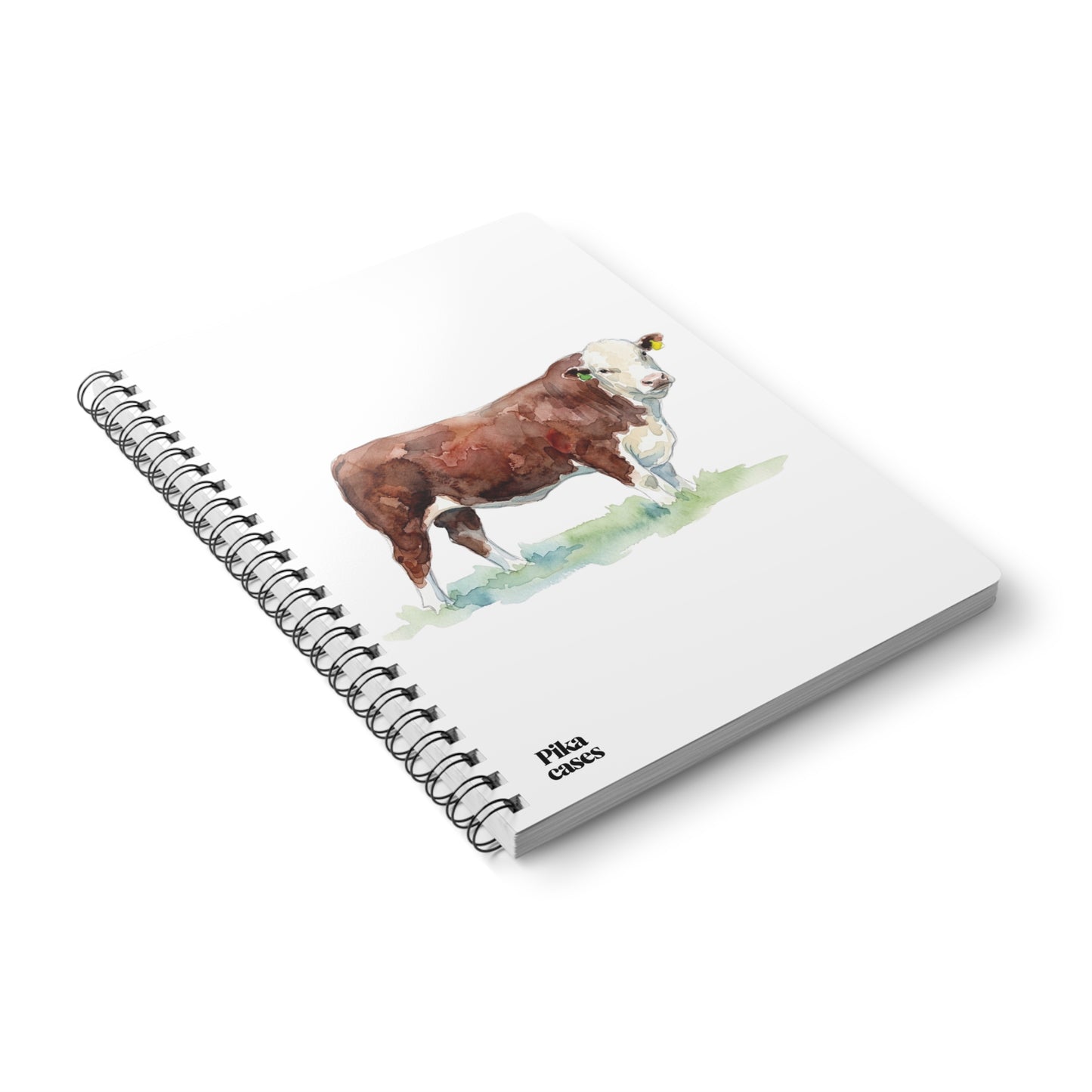 A5 Hereford Cow Notebook