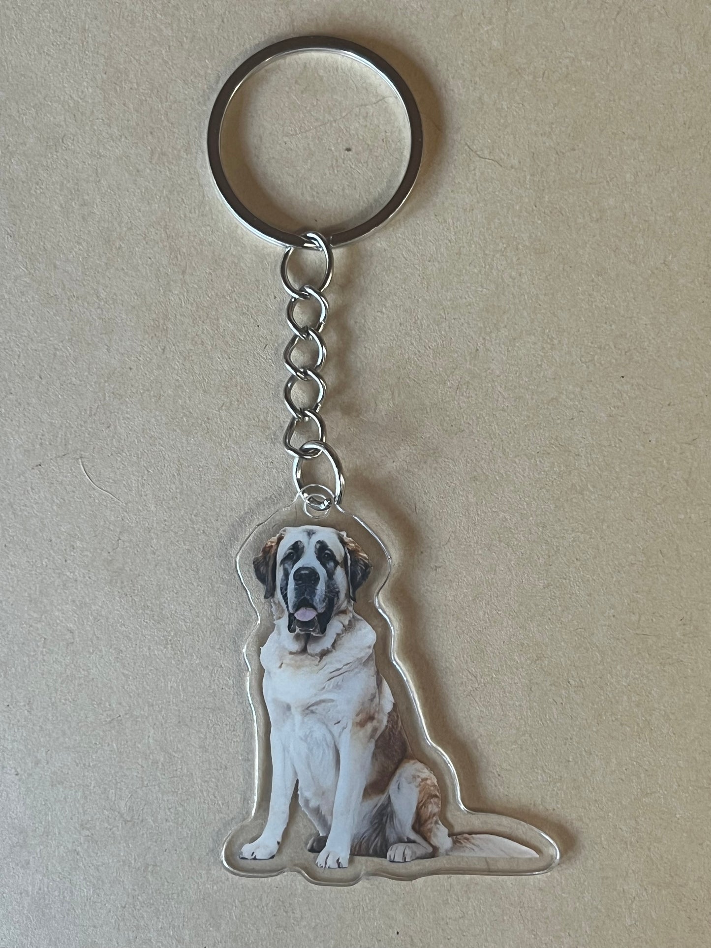 St. Bernard Keyring
