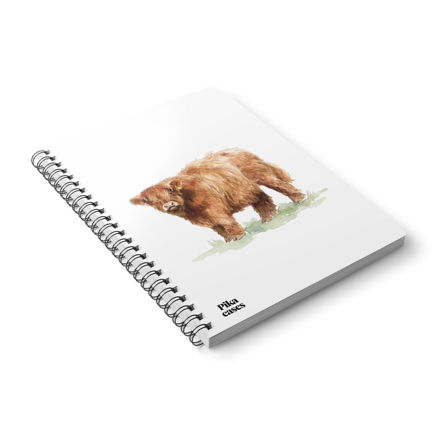 A5 Highland Cow Notebook