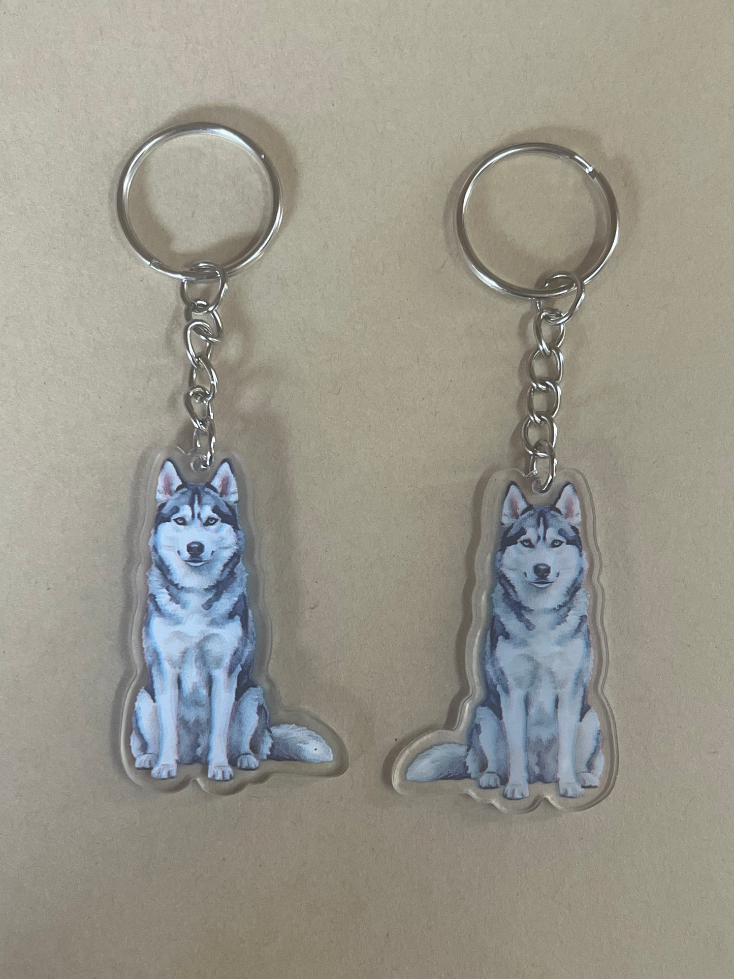 Husky Keyring