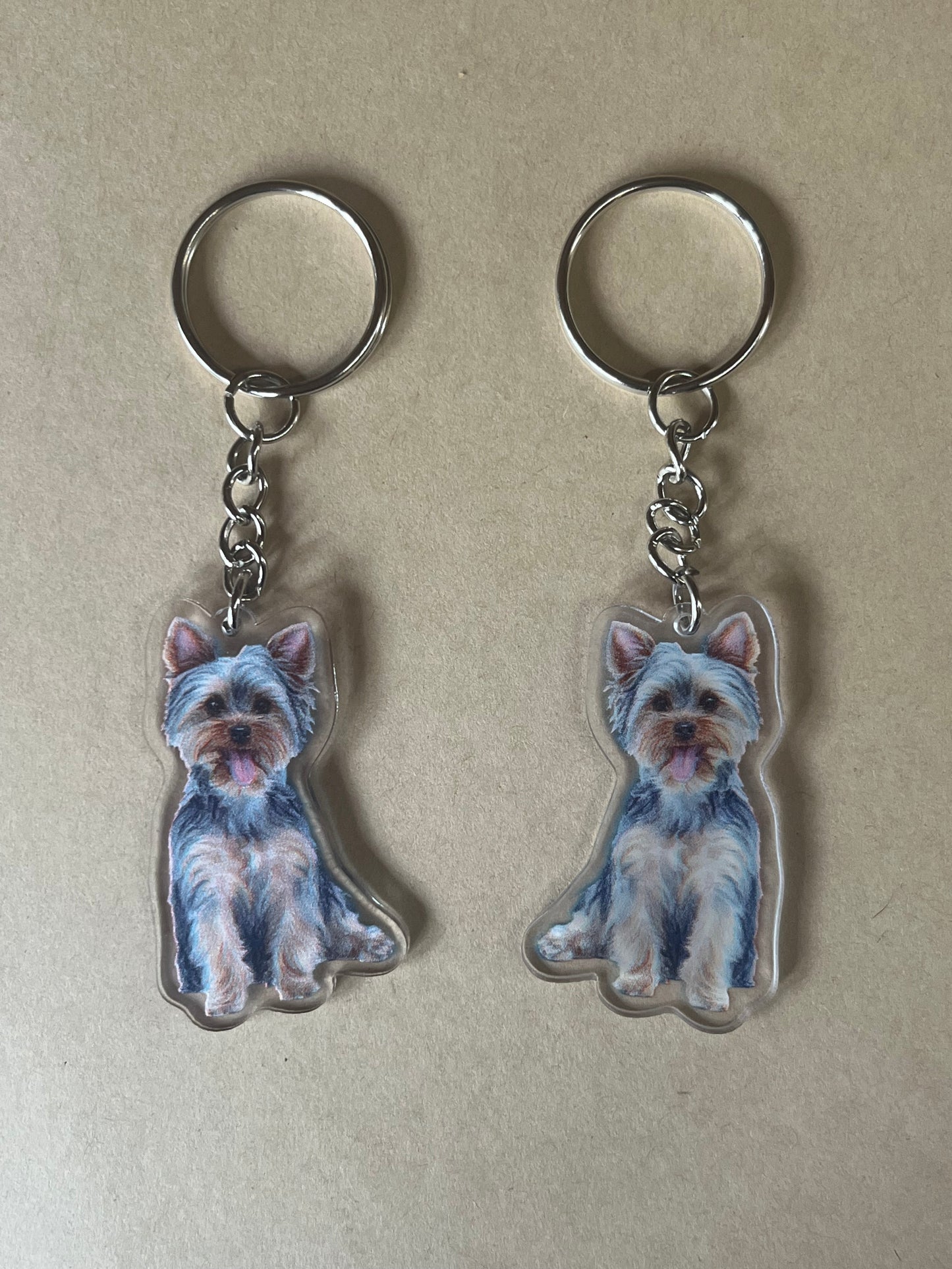 Yorkshire Terrier Keyring