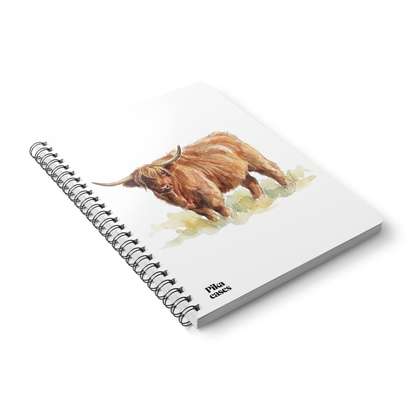 A5 Highland Cow Notebook