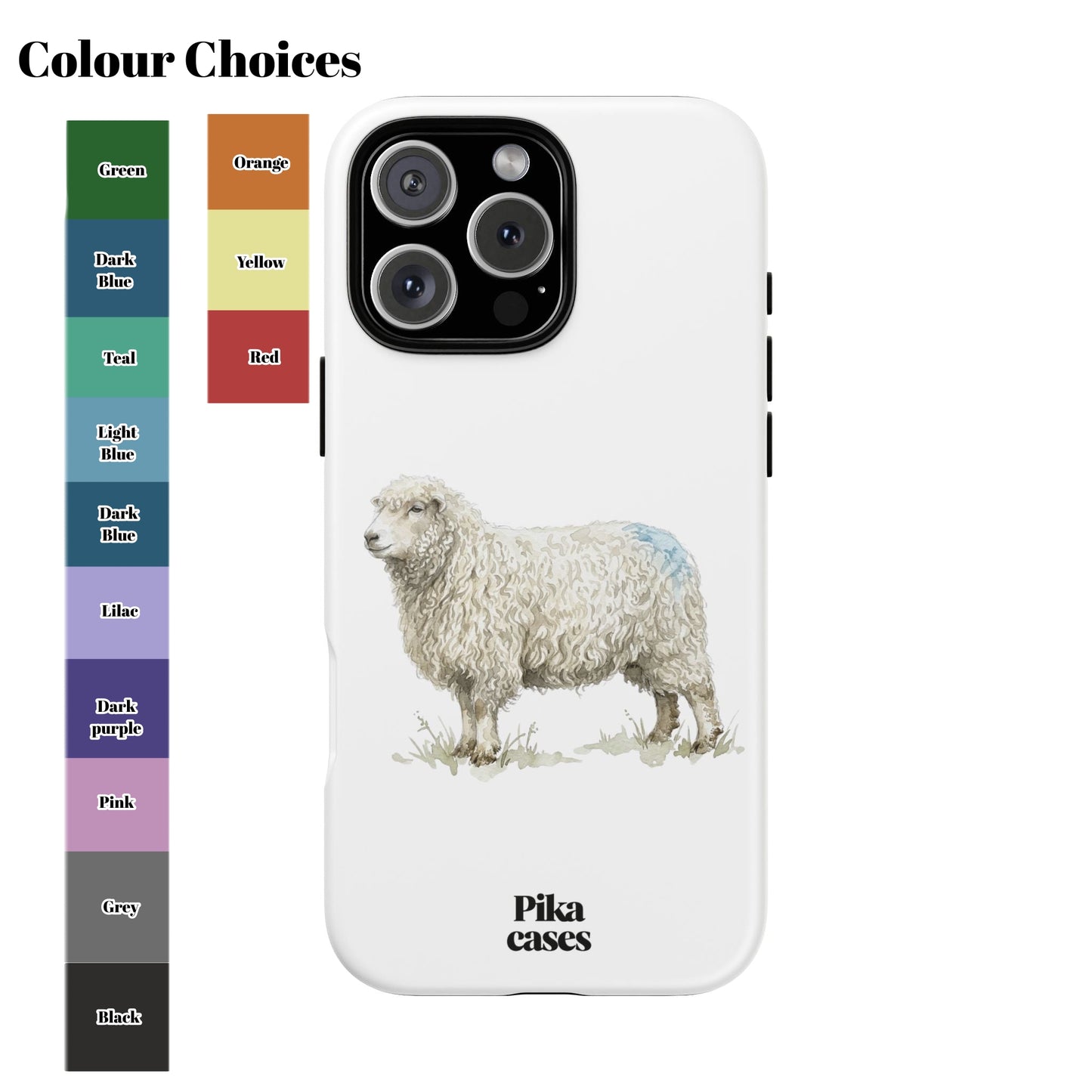 Grey Faced Dartmoor Phone Case