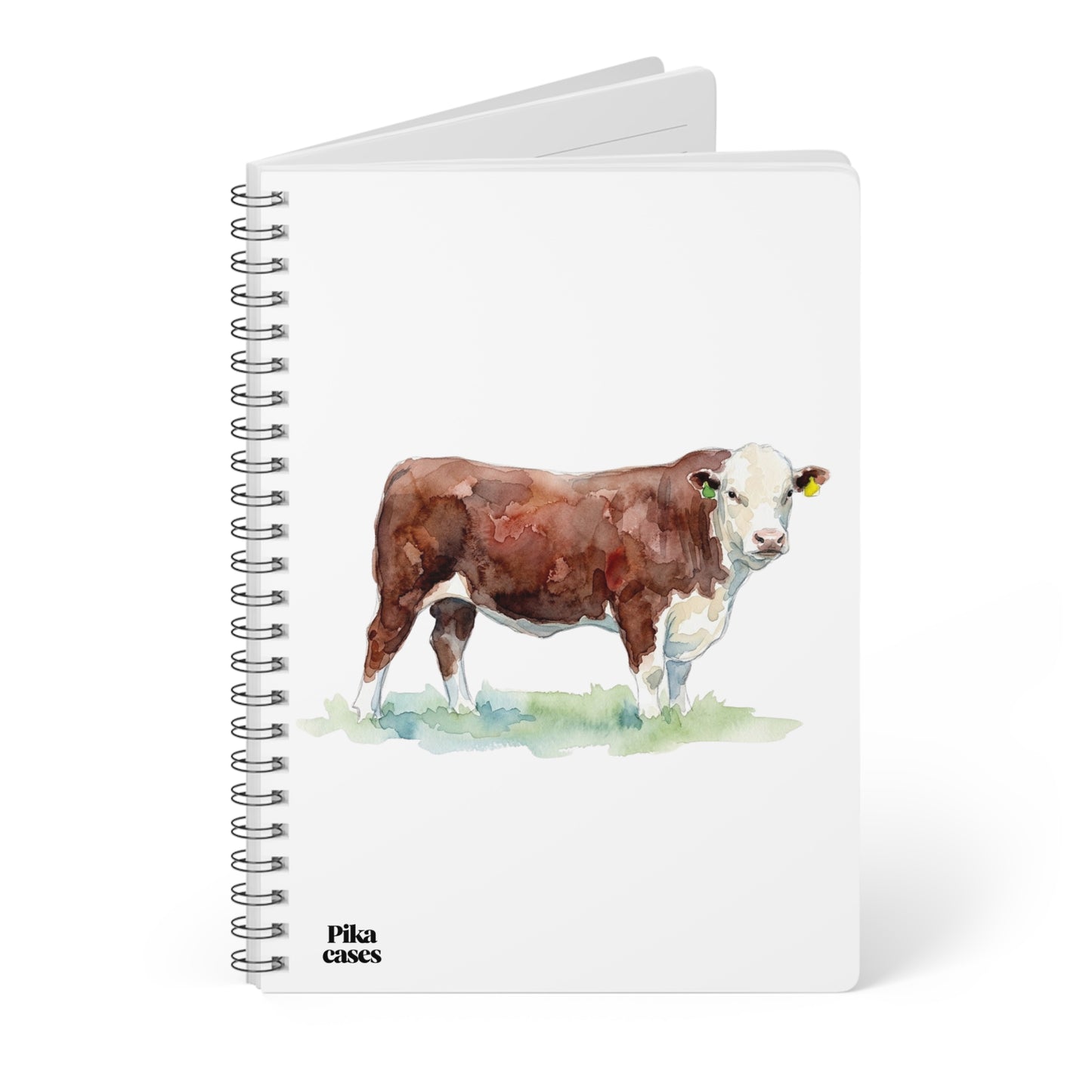 A5 Hereford Cow Notebook