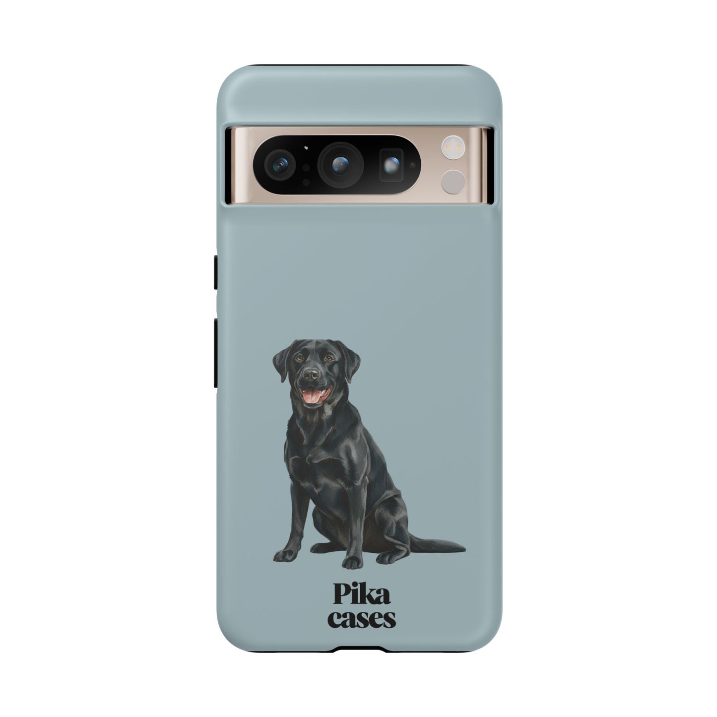 Black Labrador phone case