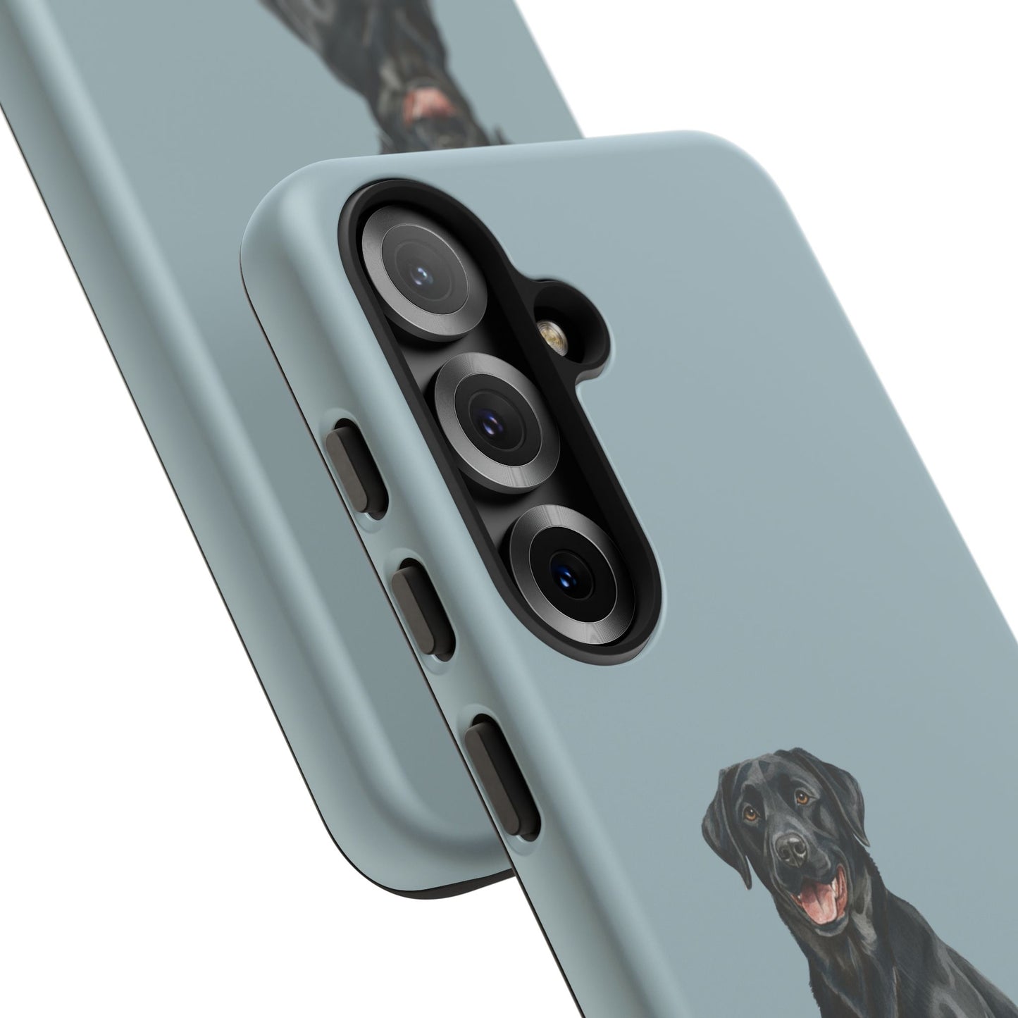 Black Labrador phone case