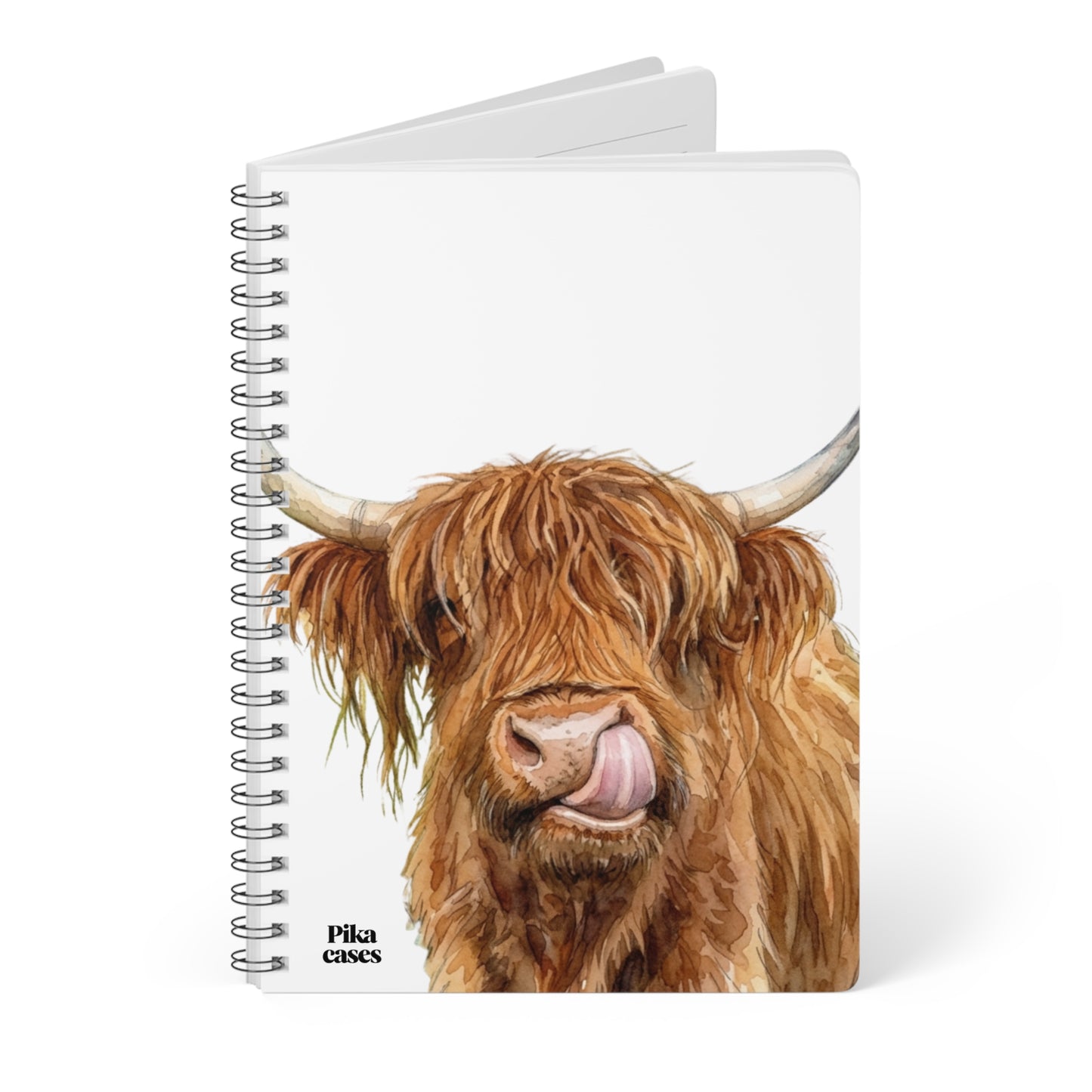 A5 Highland Cow Notebook
