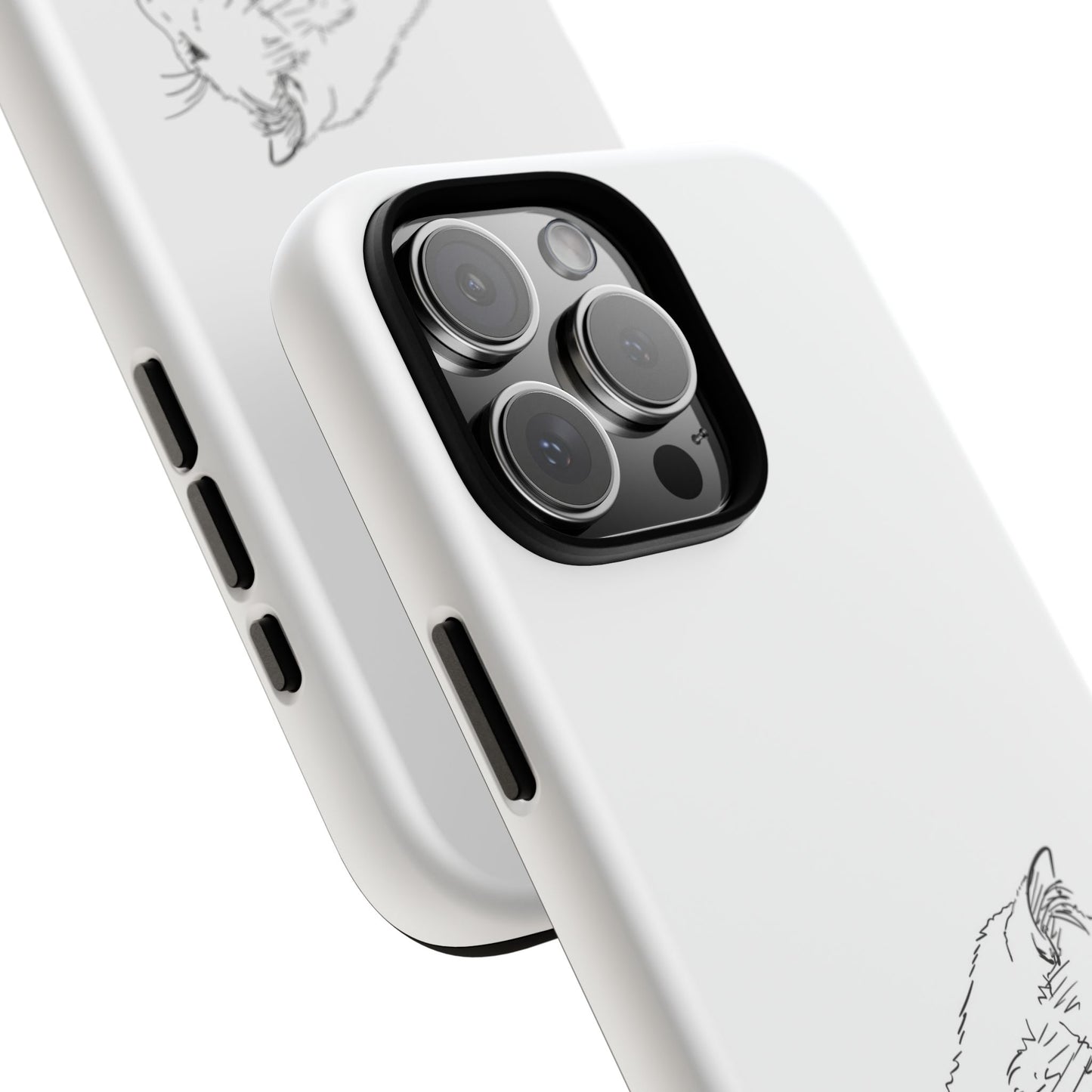 Cat Sketch Phone Case