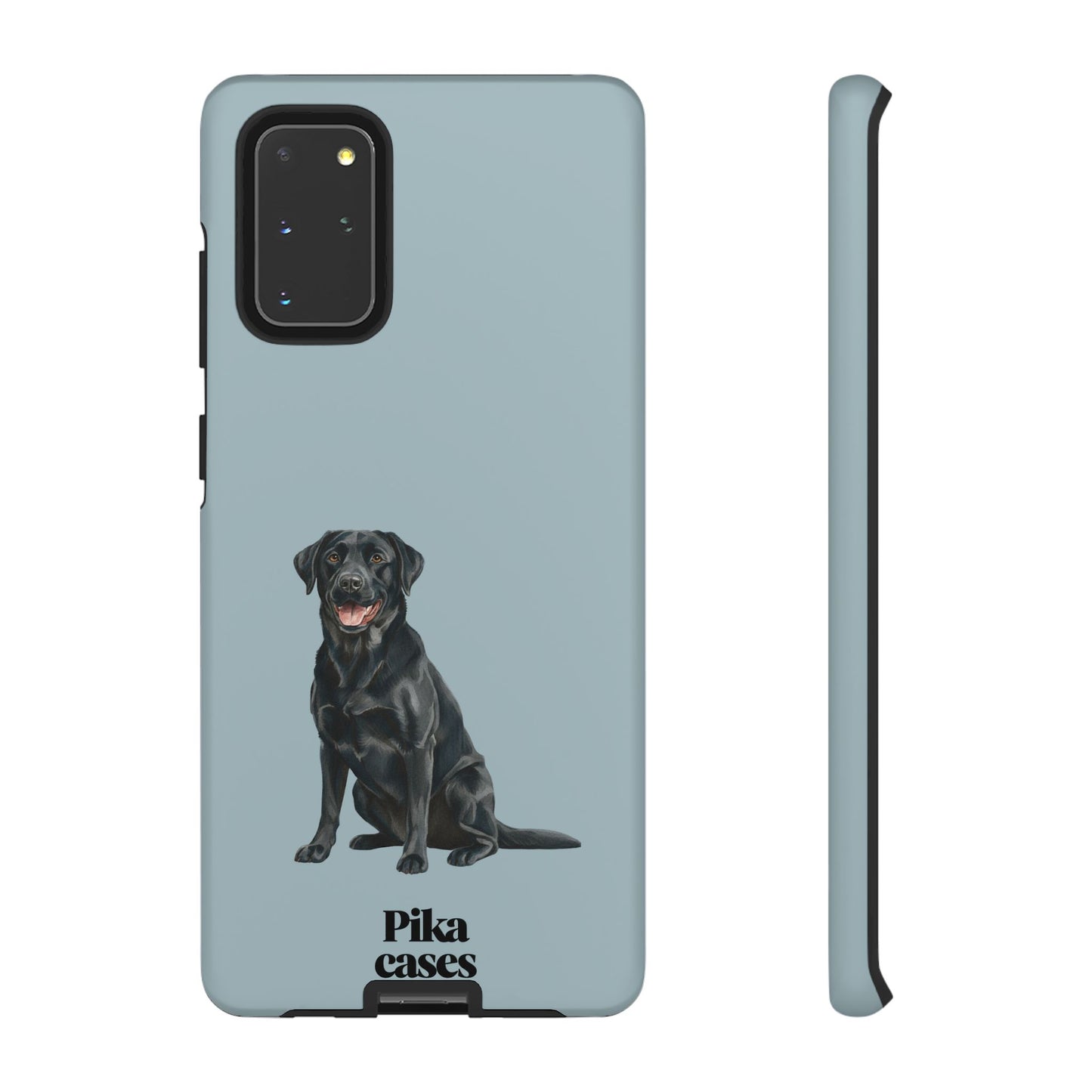 Black Labrador phone case