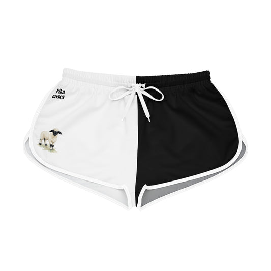 Valais Blacknose Black & White Relaxed Shorts
