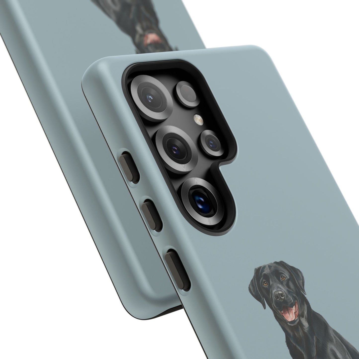Black Labrador phone case