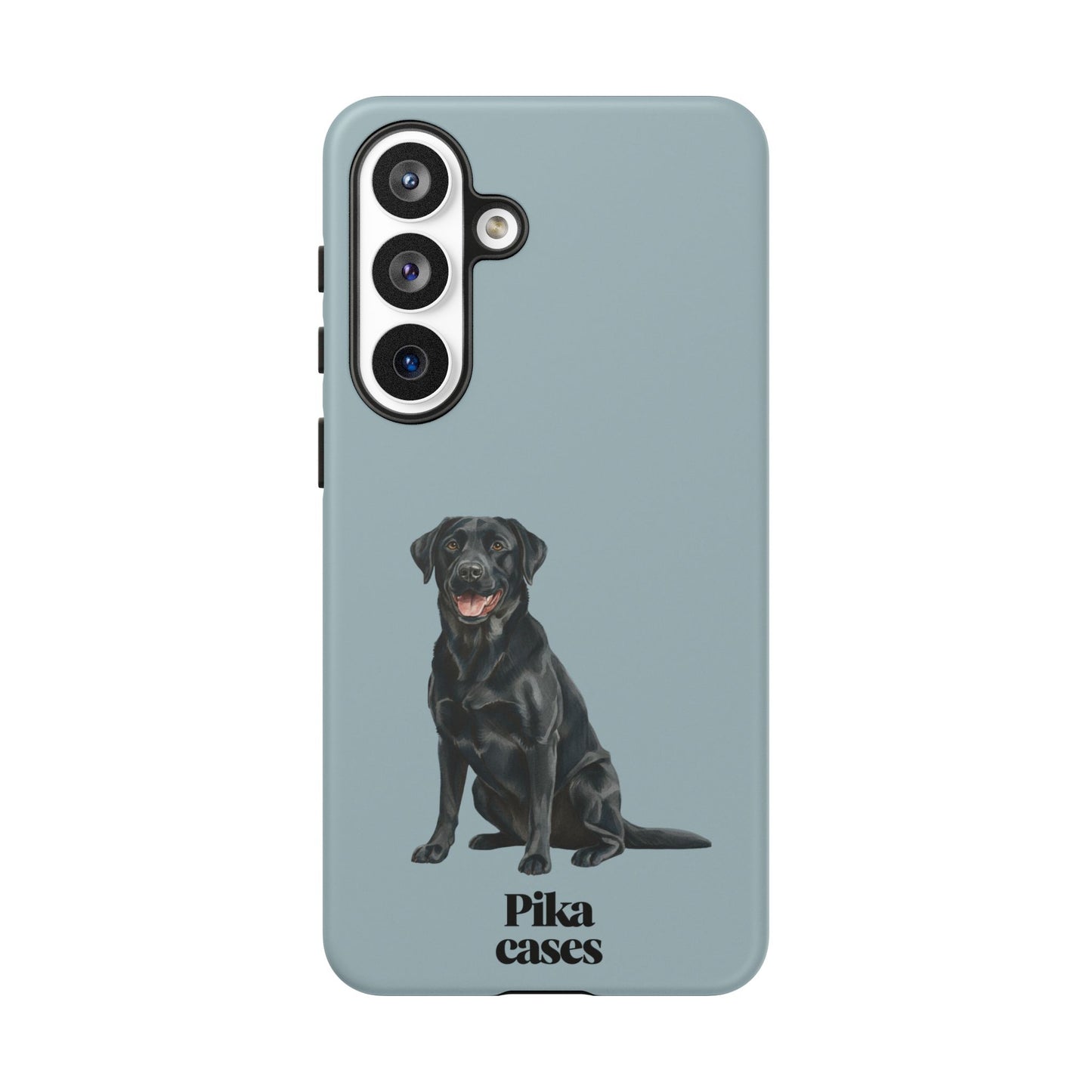 Black Labrador phone case