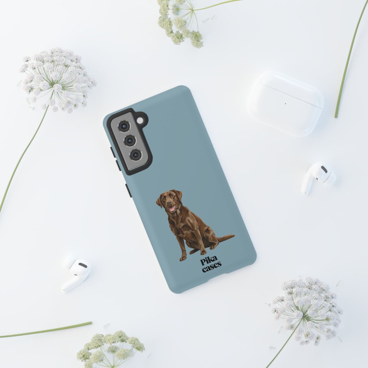 Chocolate Labrador Phone Case