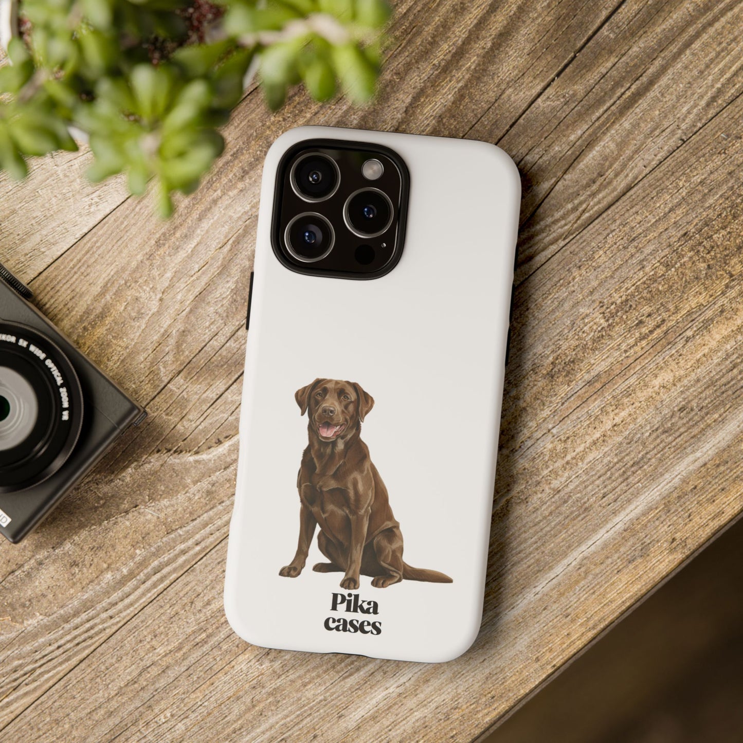 Chocolate Labrador Phone Case