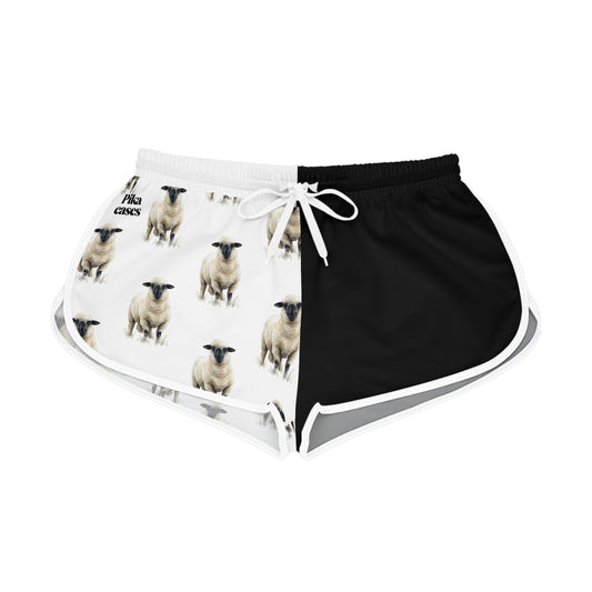 Hampshire Sheep Black & White Relaxed Shorts