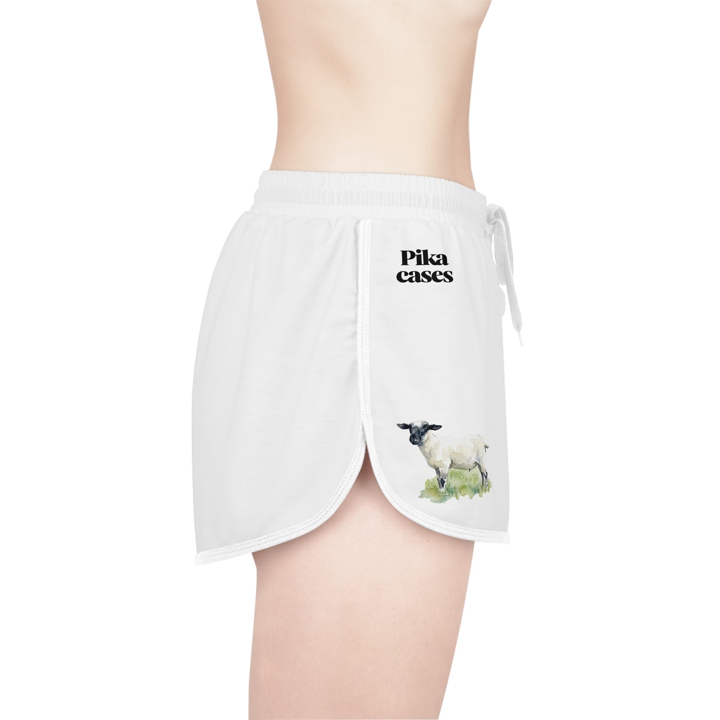 Hampshire Sheep Black & White Relaxed Shorts