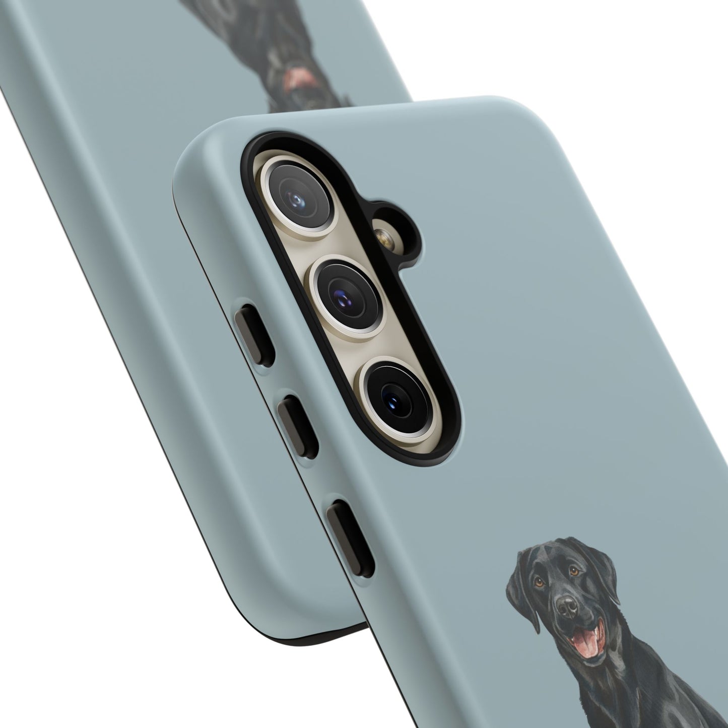 Black Labrador phone case