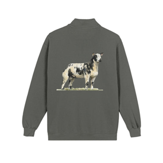 Dutch Spotted Quarter-Zip Sweatshirt