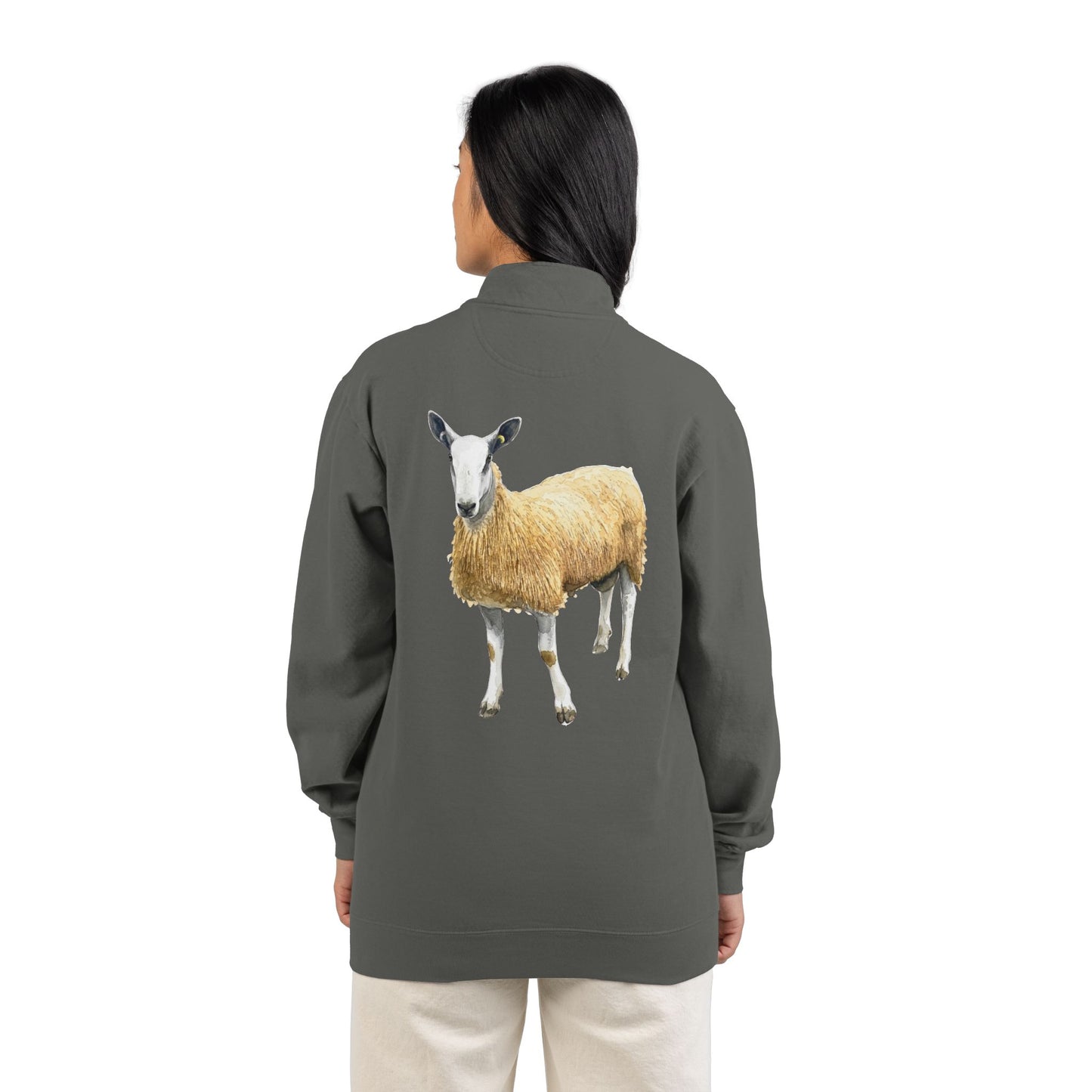 Border Leicester Quarter-Zip Sweatshirt