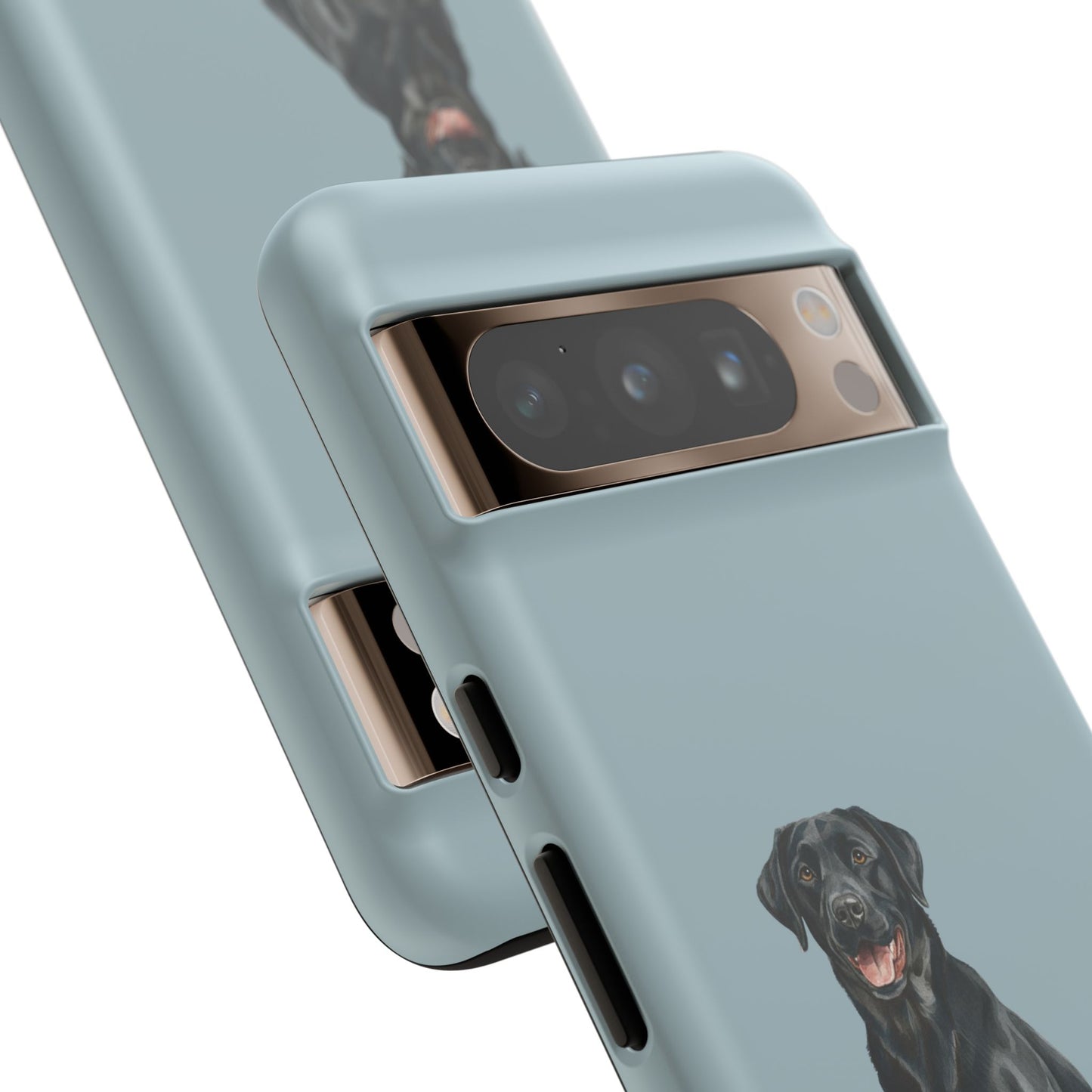 Black Labrador phone case