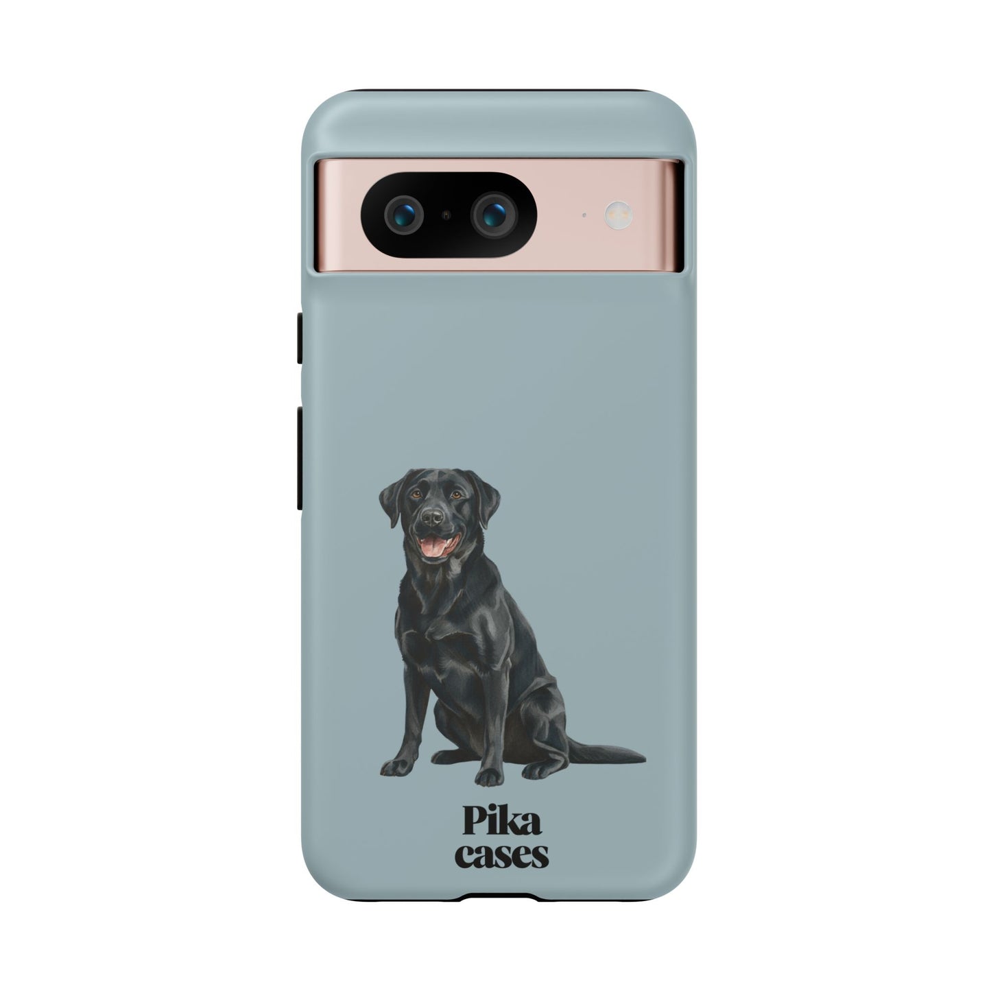 Black Labrador phone case