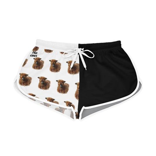 Coloured Ryeland Black & White Relaxed Shorts