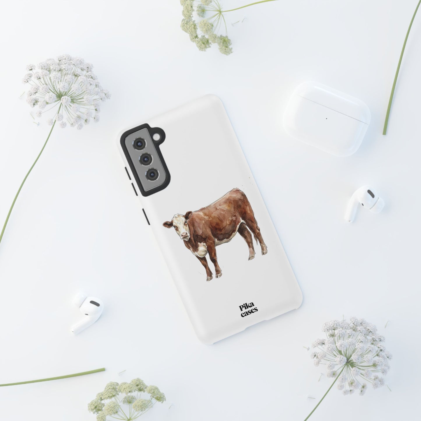 Hereford Cow Phone Case