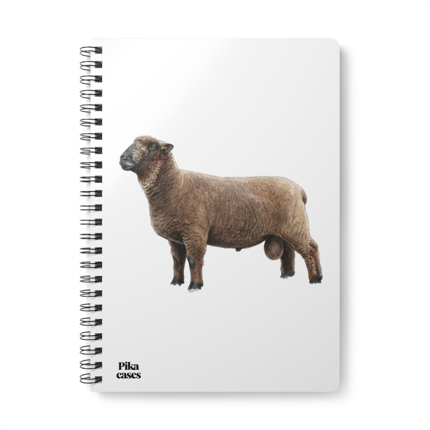 Coloured Ryeland Sheep Notebook
