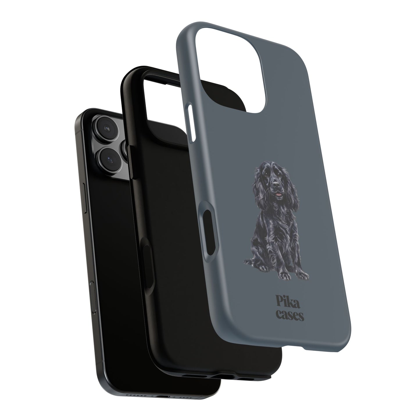 Black Spaniel Tough Phone Case