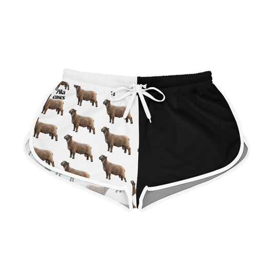 Coloured Ryeland Black & White Relaxed Shorts