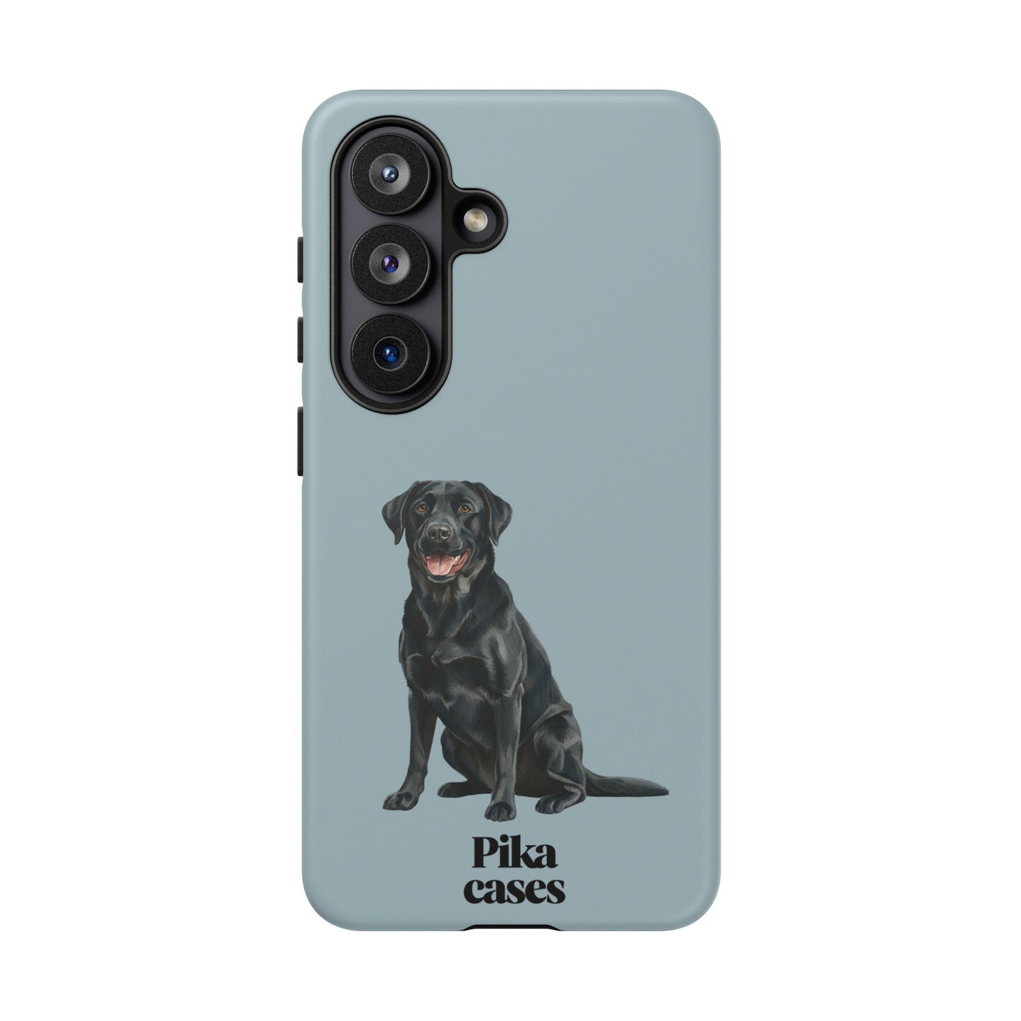 Black Labrador phone case