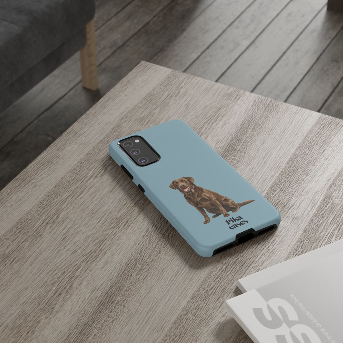 Chocolate Labrador Phone Case