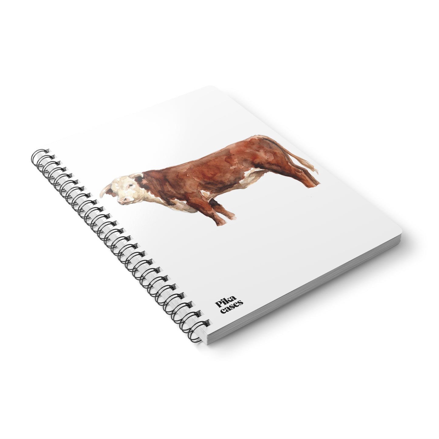 A5 Hereford Cow Notebook