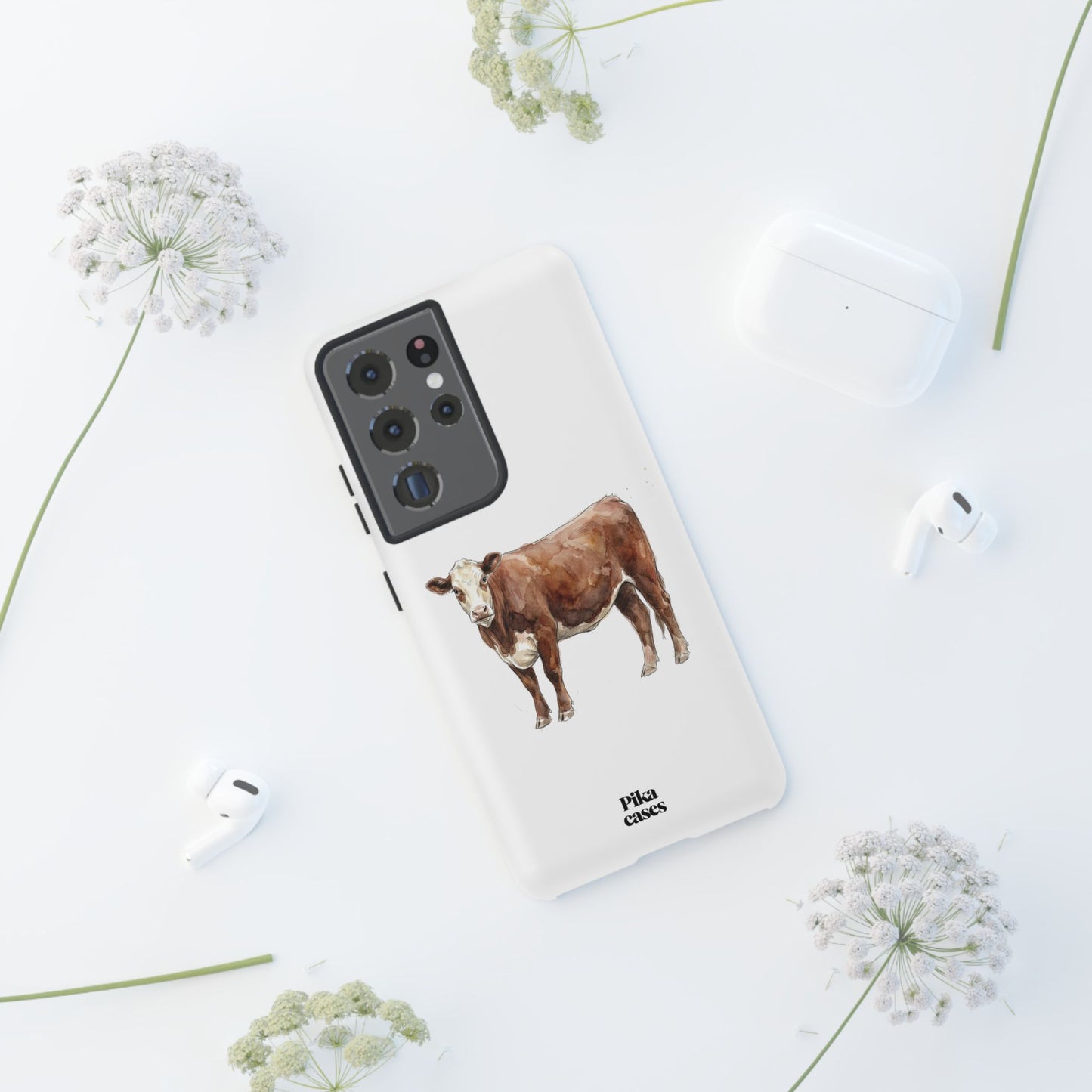 Hereford Cow Phone Case
