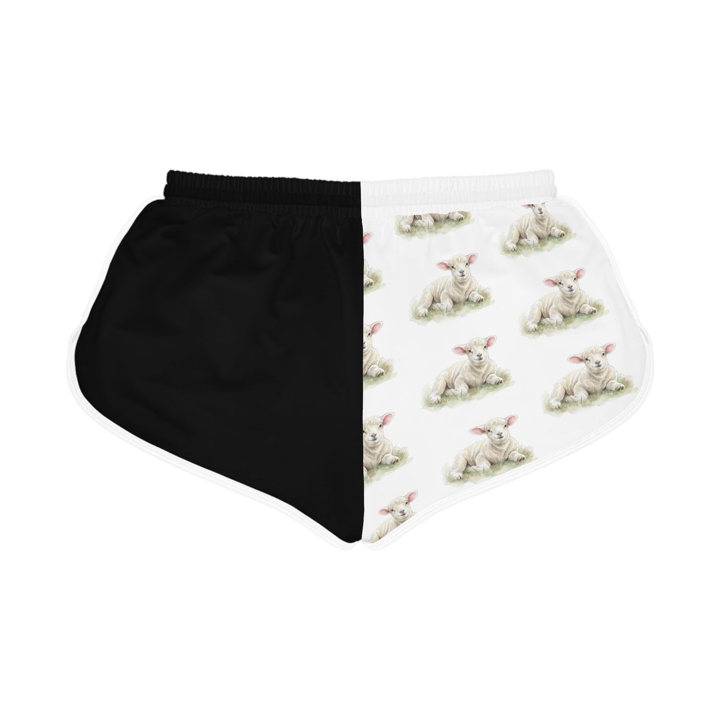 Black & White Relaxed Shorts