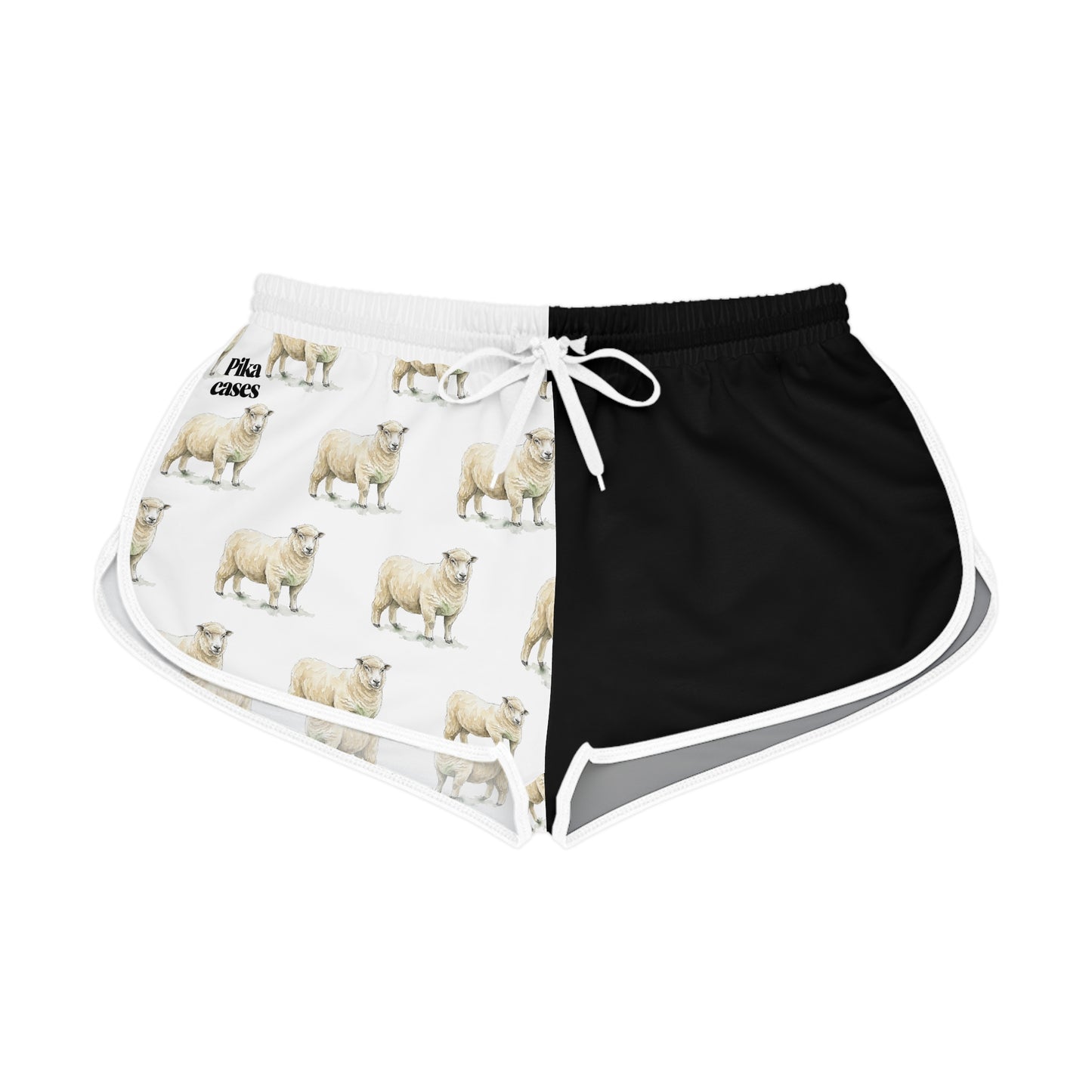Ryeland Black & White Relaxed Shorts