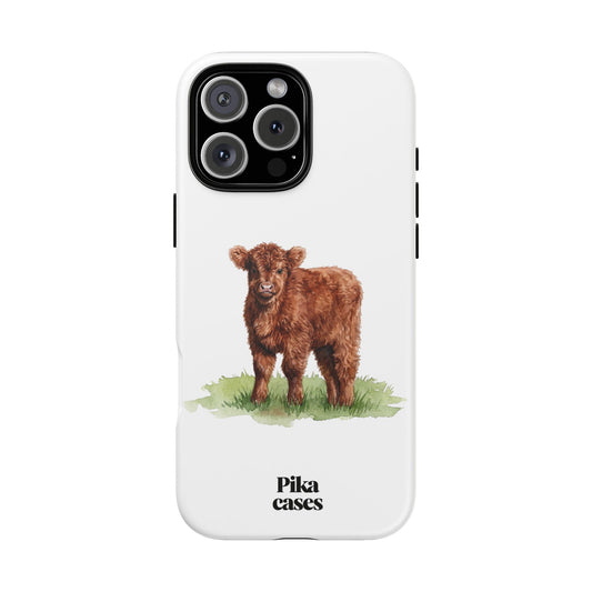 Highland Calf Cow Phone Case