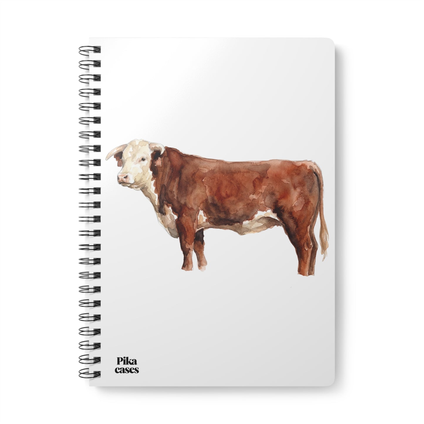 A5 Hereford Cow Notebook