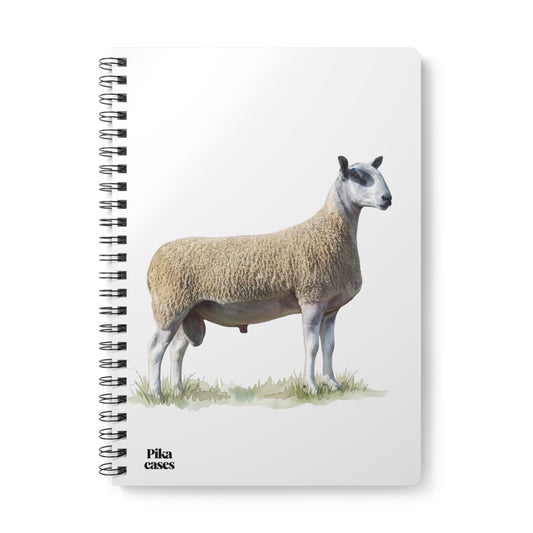 Border Leicester Sheep Notebook