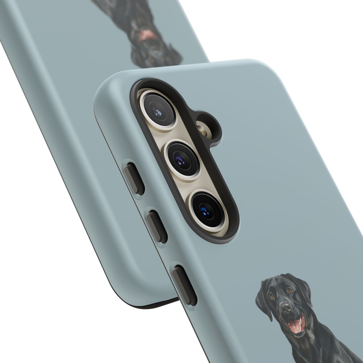 Black Labrador phone case