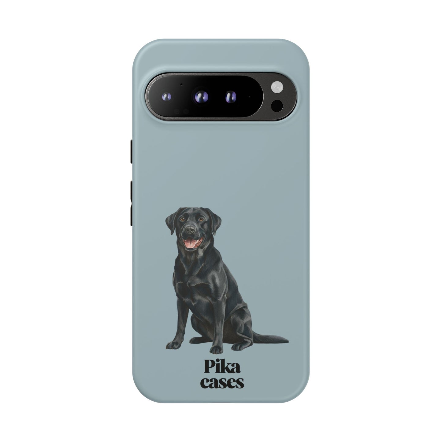 Black Labrador phone case