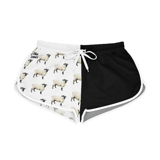Hampshire Sheep Black & White Relaxed Shorts