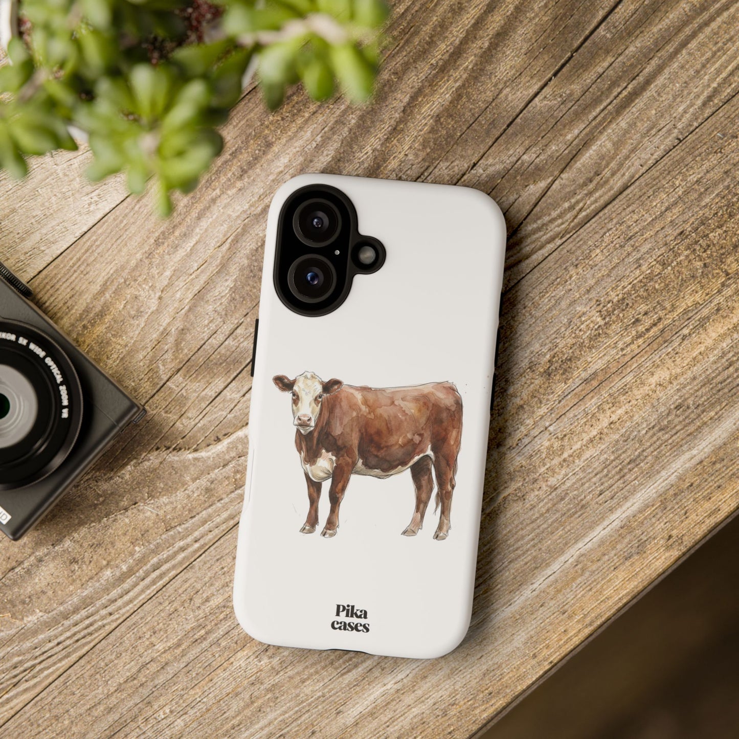 Hereford Cow Phone Case