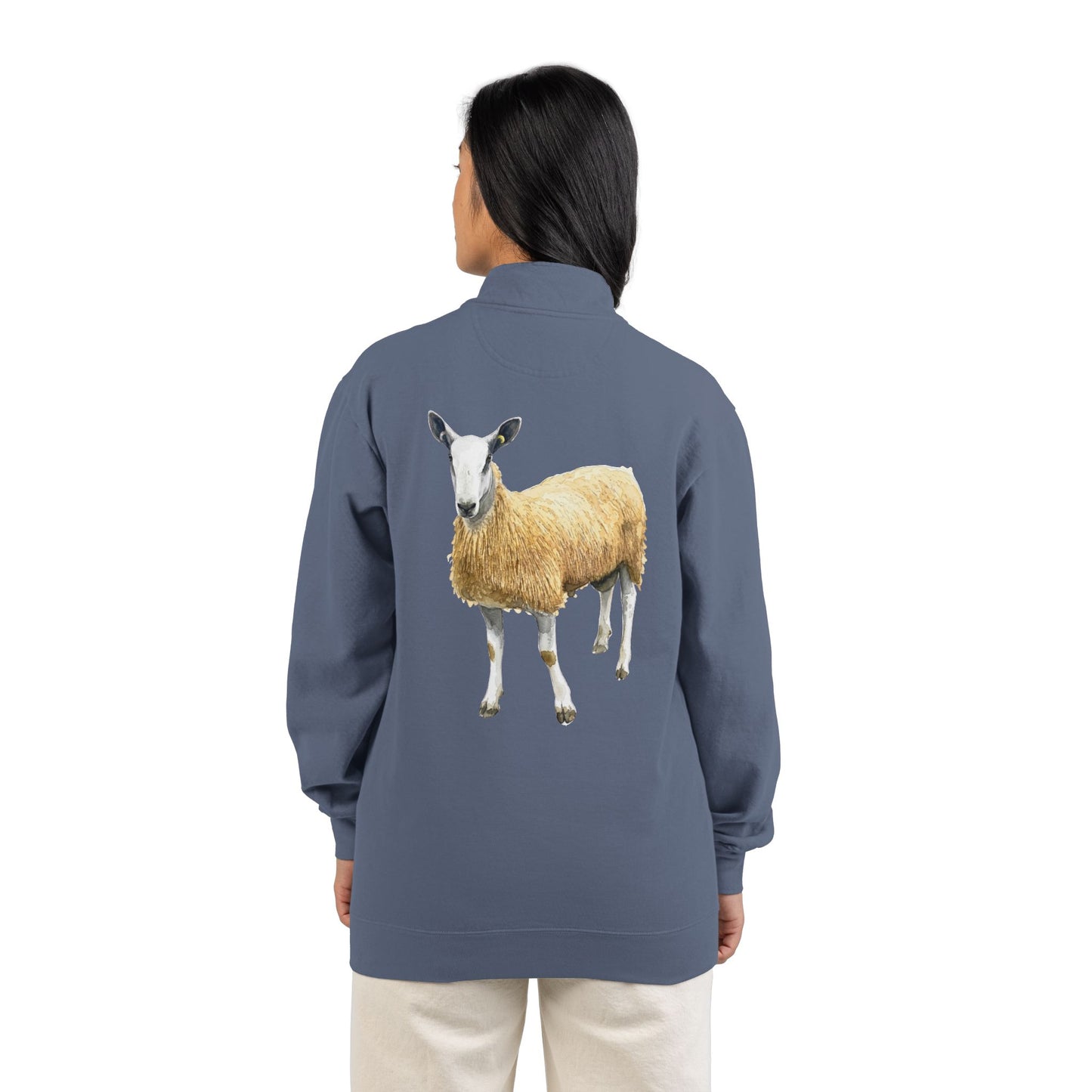 Border Leicester Quarter-Zip Sweatshirt