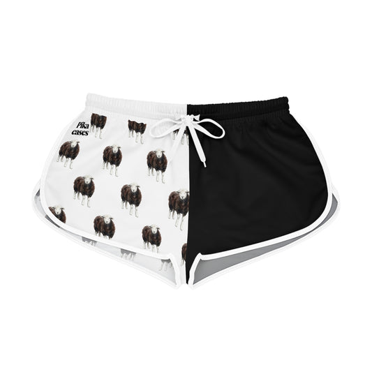 Herdwick Black & White Relaxed Shorts