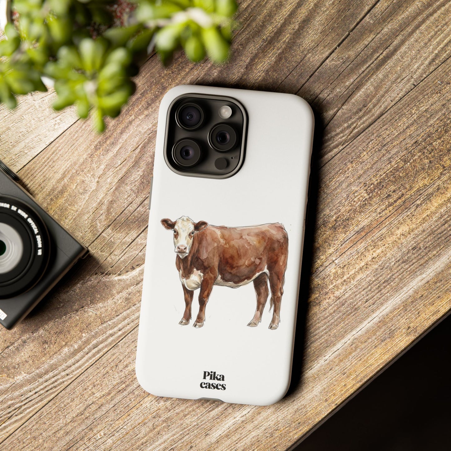 Hereford Cow Phone Case