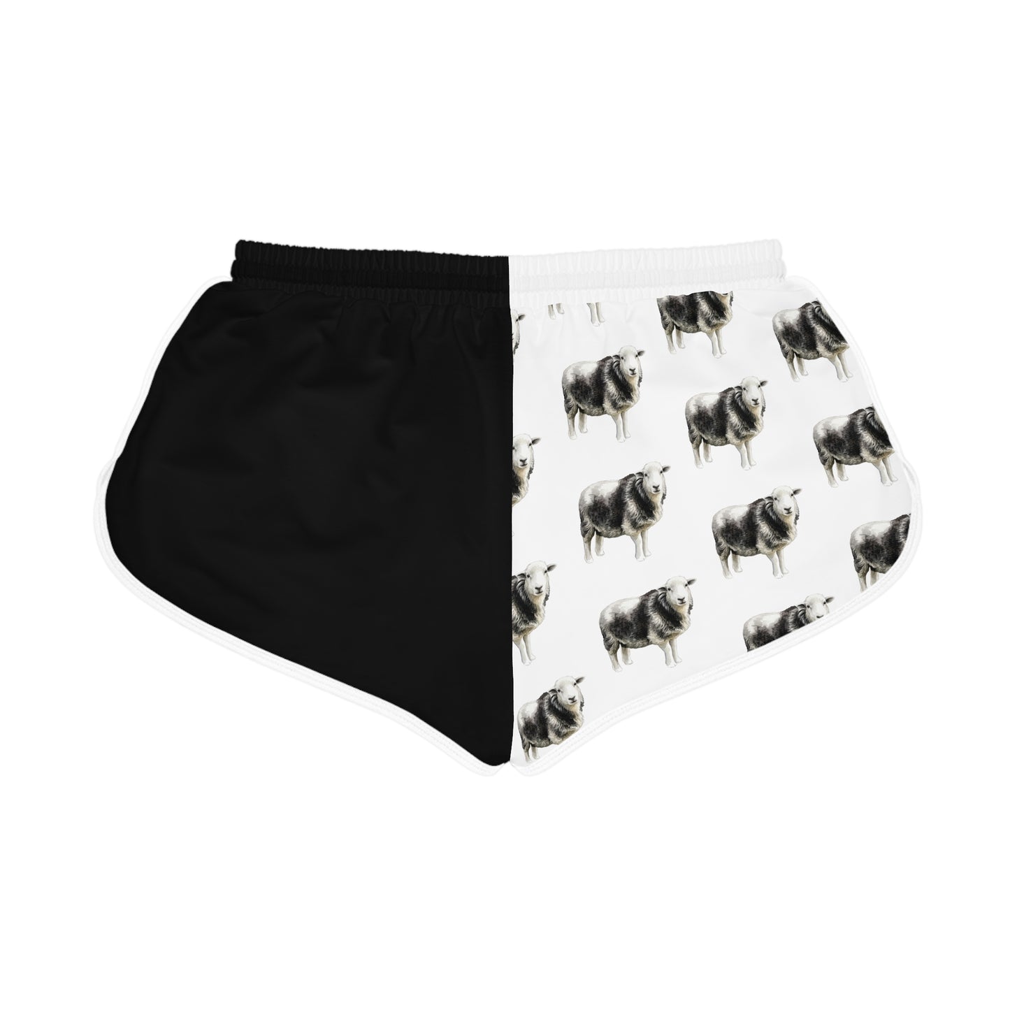 Herdwick Black & White Relaxed Shorts